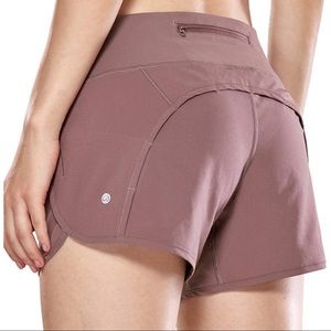 CRZ YOGA 4” running short - mauve